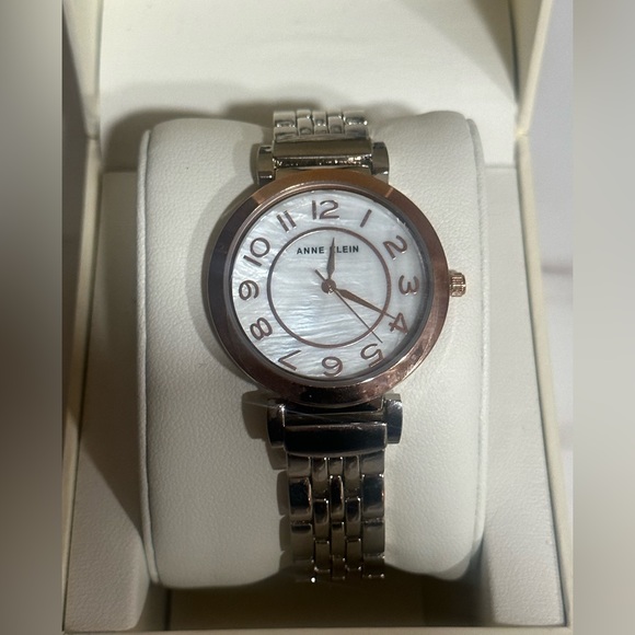 Anne Klein Quartz White Dial Ladies Watch AK/3189MPRT - Picture 2 of 3